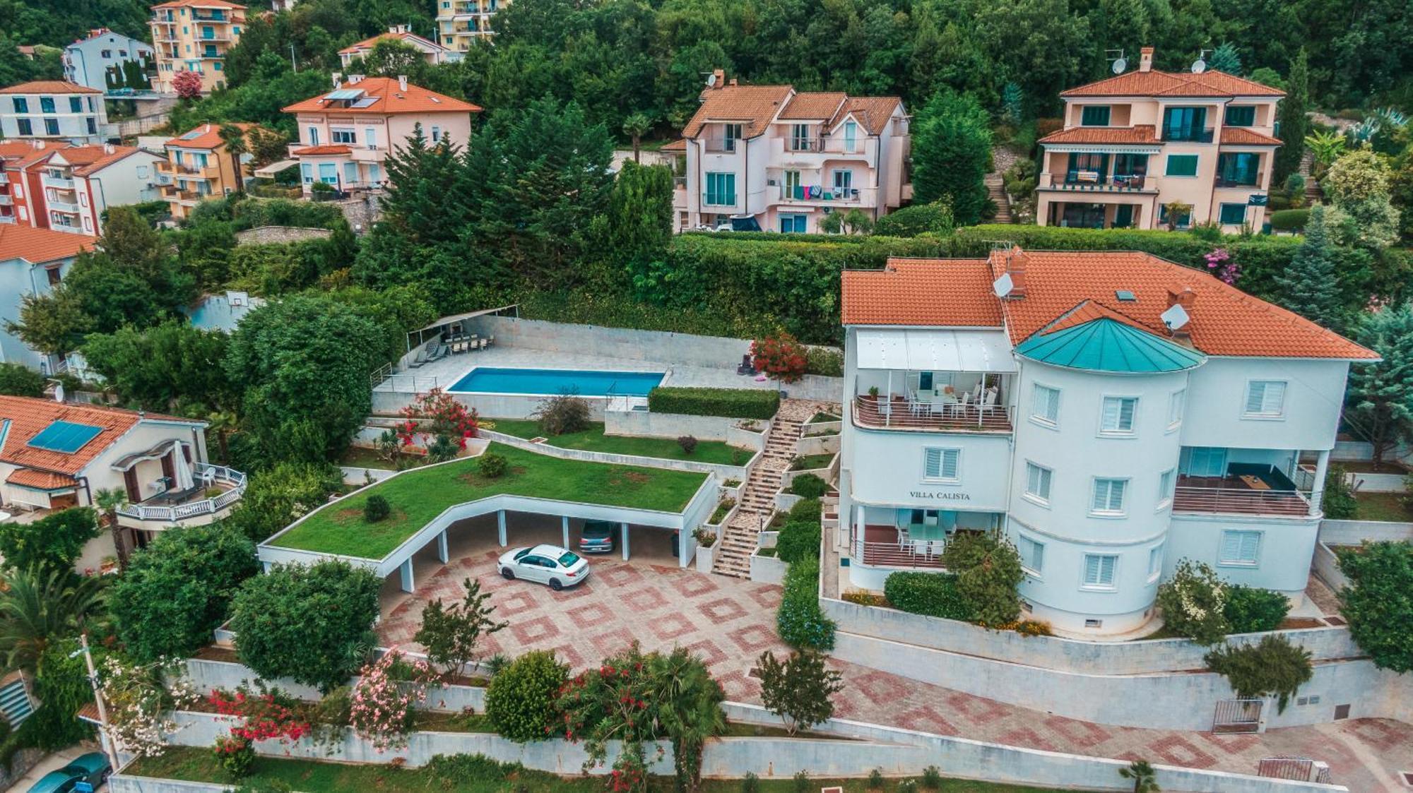 Villa Calista Ičići Exterior foto